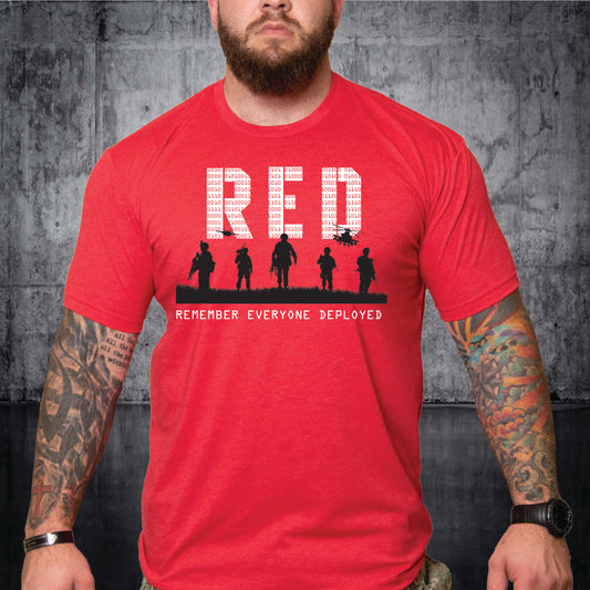SciLo Vets Mens RED Friday Shirt